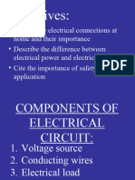 ELECTRICITY - Electrical Connection and Safety Application 