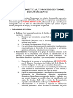 Manual de Politícas y Procedimientos