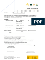 Bif#22 - Form Tenant