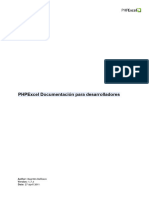 Phpexcel Documentation de Desarrollo