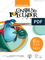 Yo Construyo Mi Ecuador Sexto Año