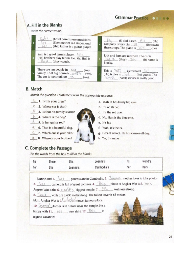 Grammar Practice Pdf