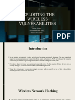 Exploiting The Wireless Vulnerabilities
