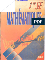 Ciam Mathematiques 1ere Se - (Biblio-Sciences - Com)