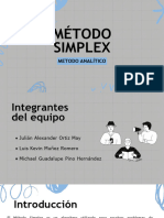 Método Simplex - Equipo 4