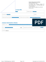 Aplication - Eligibilidad para PMP