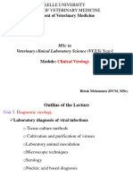Clinical Virology Unit 5 Diagnosis