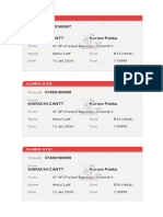 Ticket# From To: S.Jamil & Co