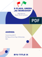 Red Flagsgreen Flags PDF