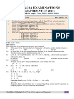 2024 Maths Board Solutions