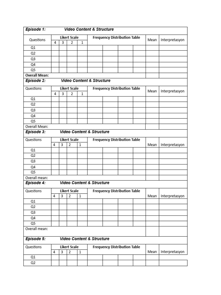 Table data pdf