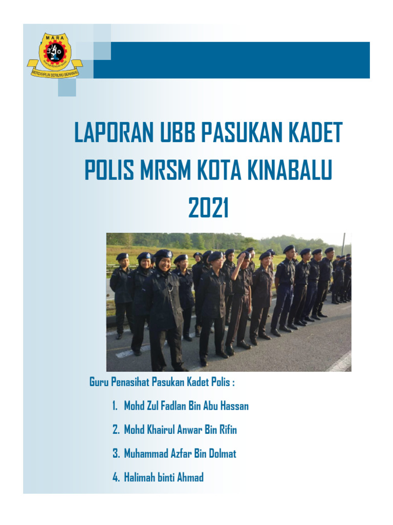 Laporan Pertemuan Kadet Polis | PDF