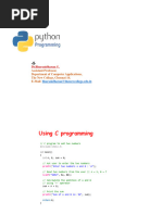 Python Programming