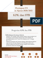 Persiapan US - KPK - FPB