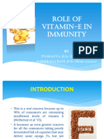 Role of Vitamine-E in