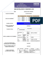 Print - Udyam Registration Certificate - K Nitin Kumar