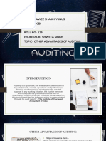 OTHER - ADVANTAGES - OF - AUDITING - ROLL - NO - 125 (2) (Repaired)
