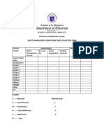 Eco Waste Monitoring Tool