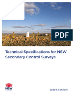 Technical Specifications For NSW Secondary Control Surveys v10 (1) 230119 072601