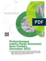Inflasi Kota Cirebon Desember 2023