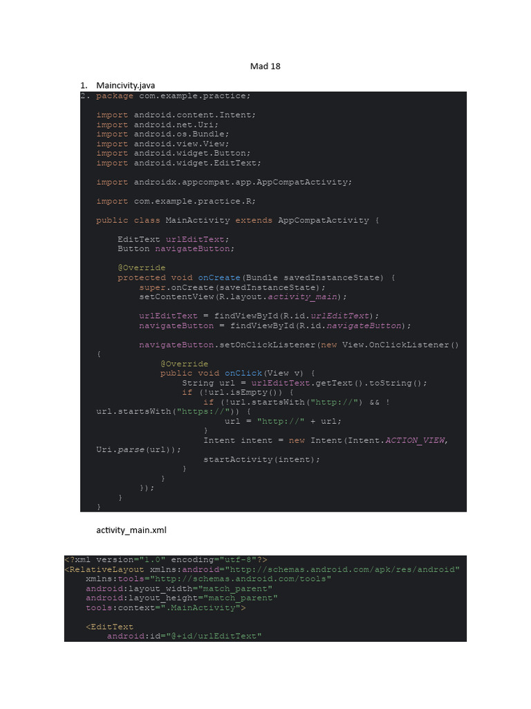 Mad 18 Pdf Android Operating System Smartphone
