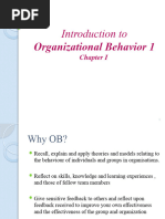 Introduction To OB