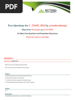 Actualtestdumps C Ts452 2022 Questions by Foreman 12-12-2023 12qa