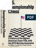 U.S. Championship Chess (With Games of The 1973 Tournament) (1975) by William Lombardy