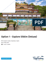 Option 2 - Explore Sikkim