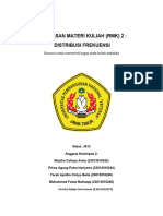 RMK02 - STATISTIKA Distribusi Frekuensi