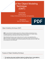 Object Modeling Technique (OMT)