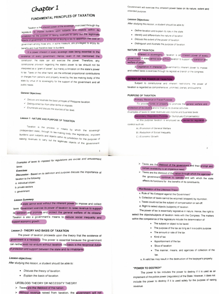 Chapter 1 Fundamental Principles Of Taxation Pdf