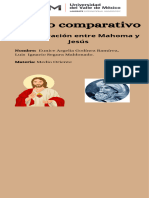 Cuadro Comparativo Jesús y Mahoma