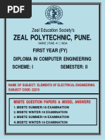 Fy Comp Sem II Eec 22215 QP & Model Answers