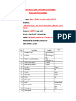 CHECKLIST PERALATAN SOTO CAK HAR EXPRESS 24 Januari 2024