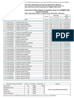 32 - Institute Not Confirm Regular Candidates Report