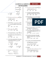 2ND Pu Kcet Mathematics Vector Algebra