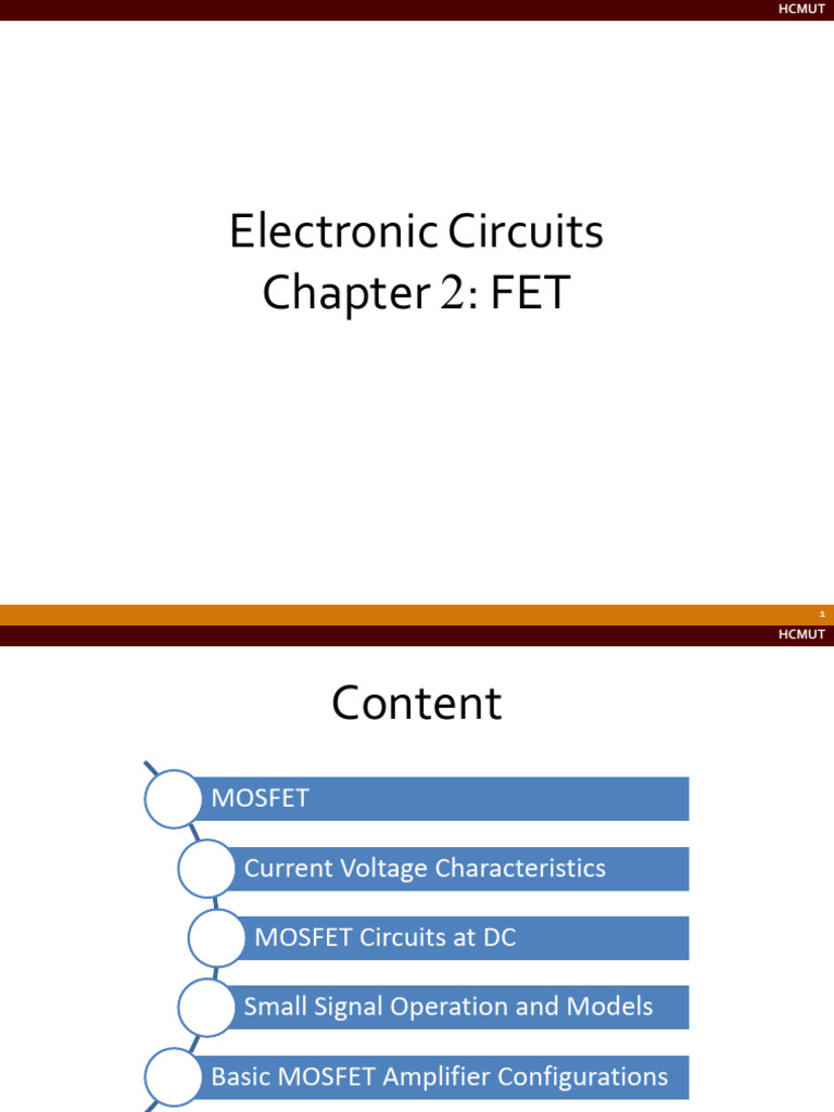 MOSFET Basics for Engineering Students | PDF | Field Effect Transistor ...