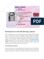 UK Driving License - Online Apply For Provisional License UK