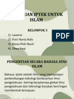 Kel 3 XI MP C (KEMAJUAN IPTEK UNTUK ISLAM)