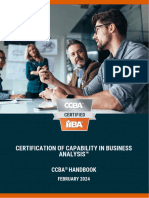 Ccba Handbook