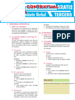 Sinonimia y Antonimia Contextual para Tercer Grado de Secundaria