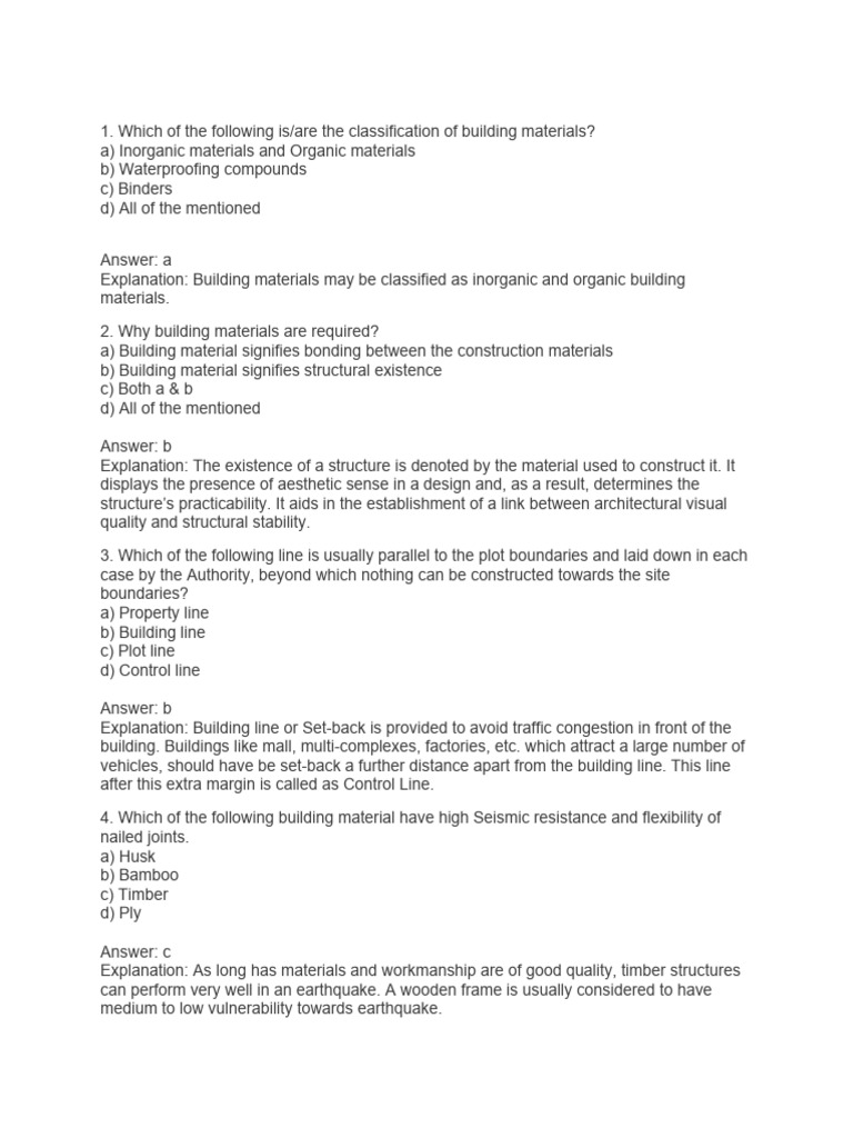 CIVIL ENGINEERING MCQ QUESTIONS AND ANSWERS PDF FREE DOWNLOAD visual data 6