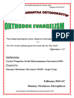 Orthodox Evangelism