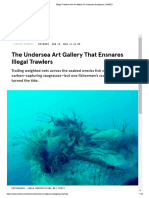 The Undersea Art Gallery That Ensnares Illegal Trawlers