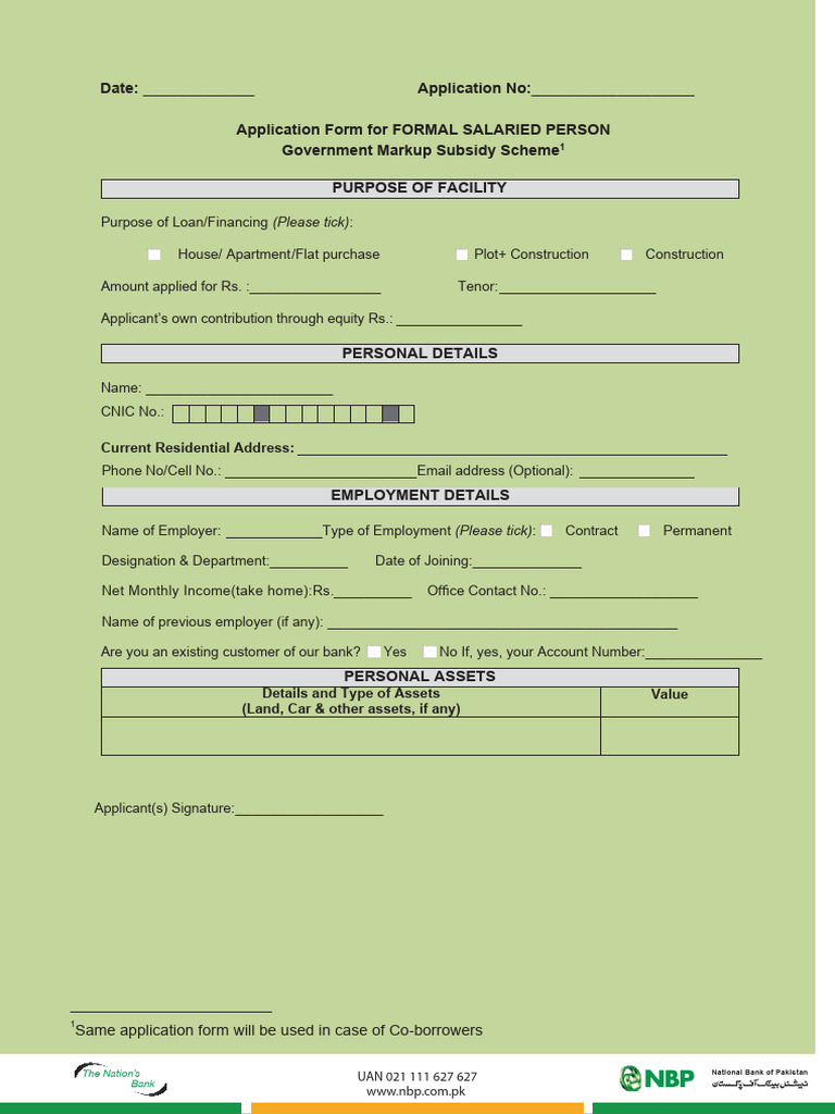 application-form-for-formal-salaried-person-english-language-pdf