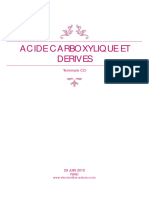 Acide Carboxylique - Derives