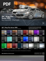 3M 2080 Color Chart Overview | PDF | Materials | Color