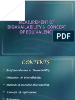 Bioavailability