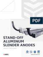 Stand-Off Aluminum Slender Anodes Datasheet